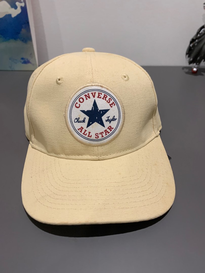 Topi Converse Putih Khaki Beige