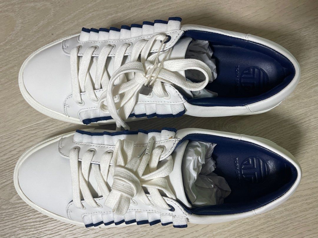 Tory burch best sale ruffle trainers