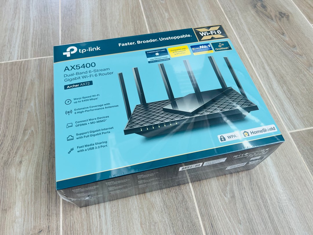 TP-Link AX5400 Wifi6 Router, Computers & Tech, Parts & Accessories ...