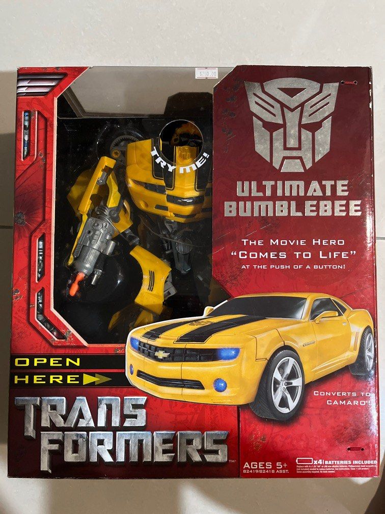 Transformers Ultimate Bumblebee Hasbro in box, Hobbies & Toys