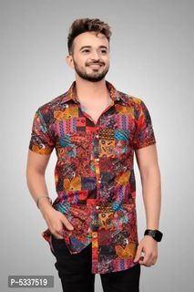 Trendy Stylish Rayon Short Sleeves Casual Shirt

Size: 
M
L
XL

 Color:  Multicoloured

 Fabric:  Rayon

 Type:  Short Sleeves
