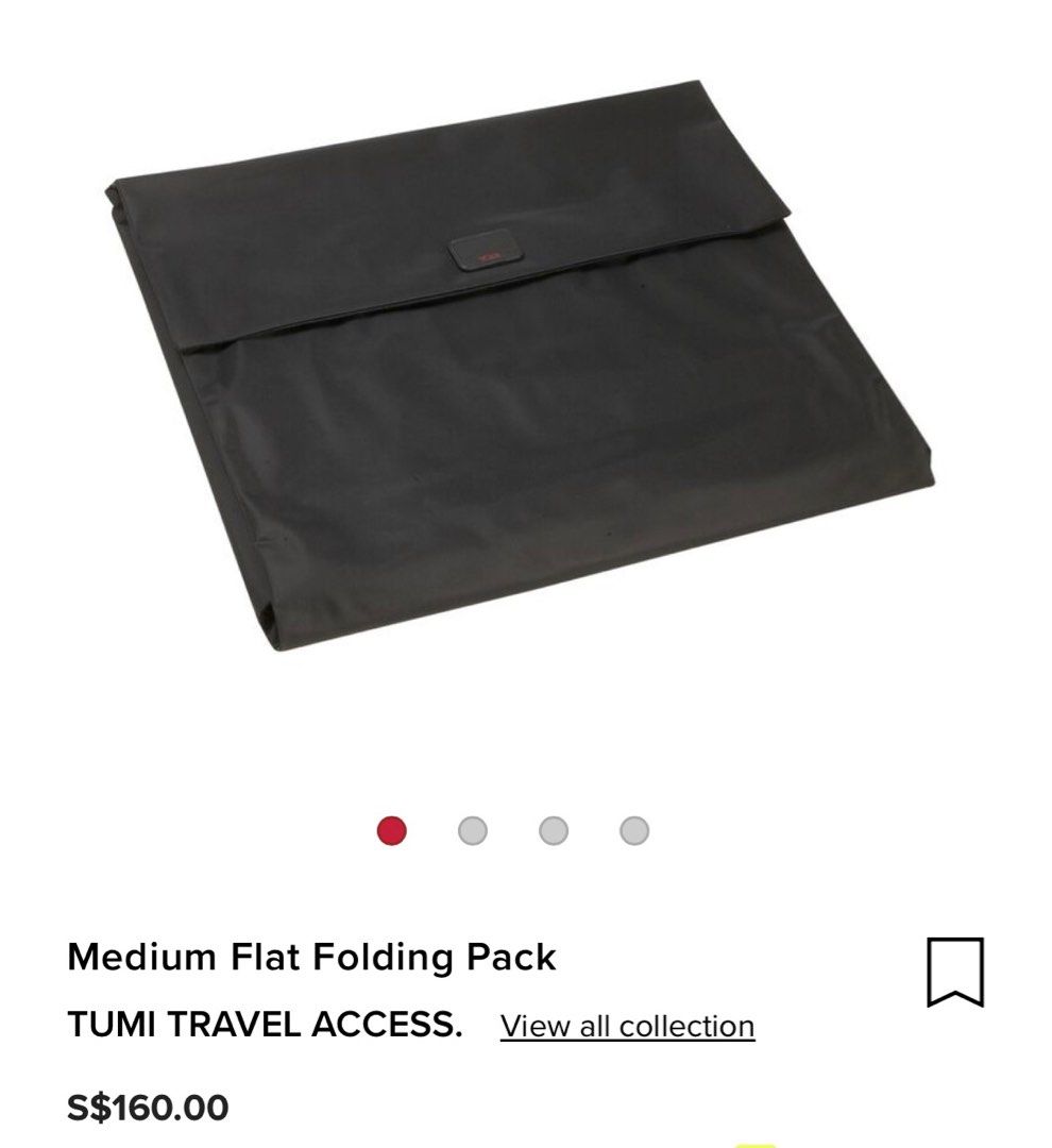 Medium spiderwebs Flat Folding Pack