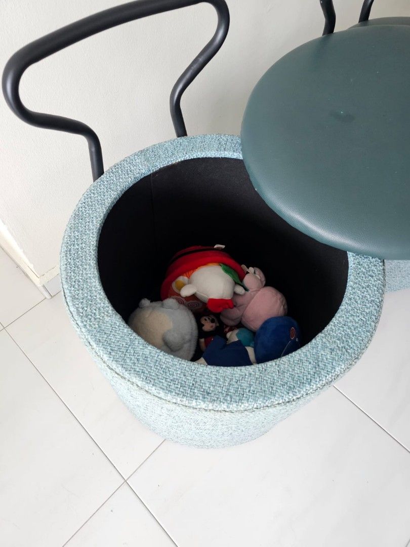 Unique stools with storage, Furniture & Home Living, Furniture, Chairs