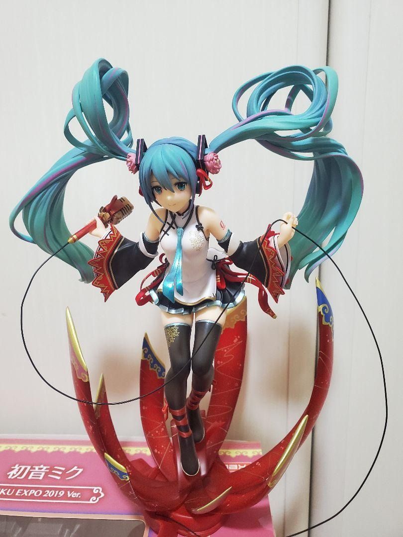 Used/Ori) [Alphamax] Hatsune Miku Expo 2019 1/8 scale figure Hong