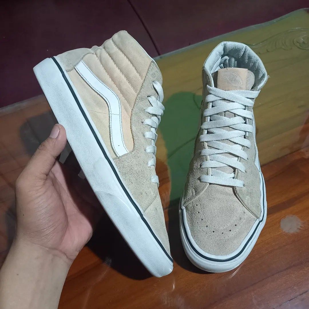 VANS SK8 HI CREAM