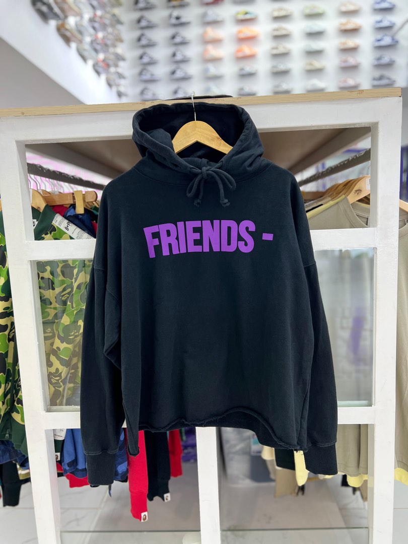 Vlone purple hotsell friends hoodie