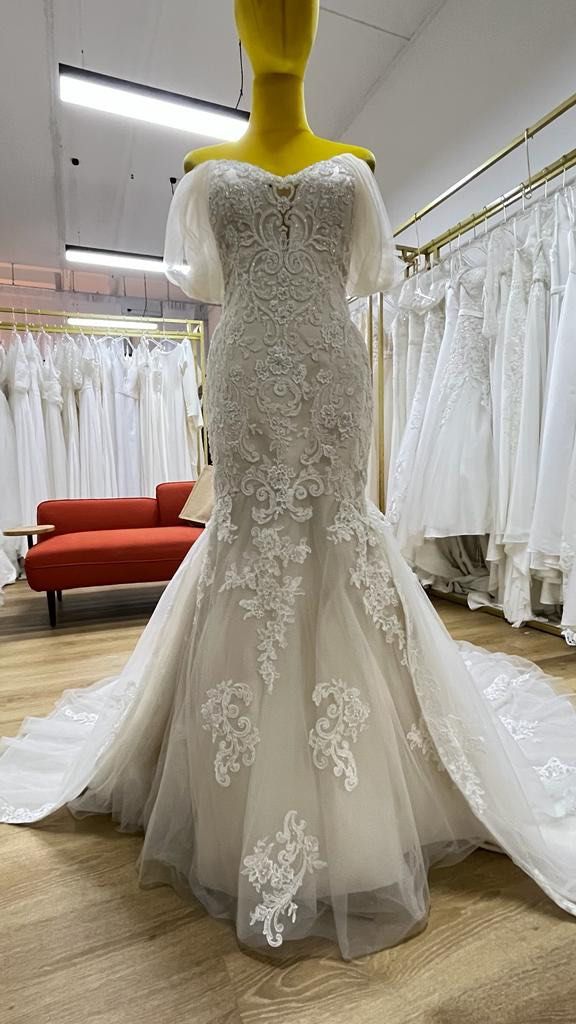 Wedding gown boutique store