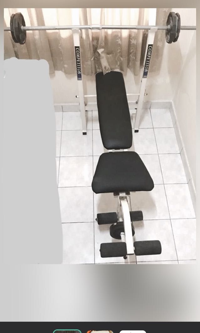 Competitor bench discount