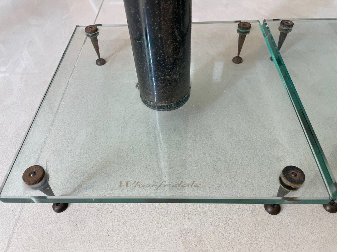 Wharfedale Glass Speaker Stands for Sale!, Audio, Soundbars, Speakers