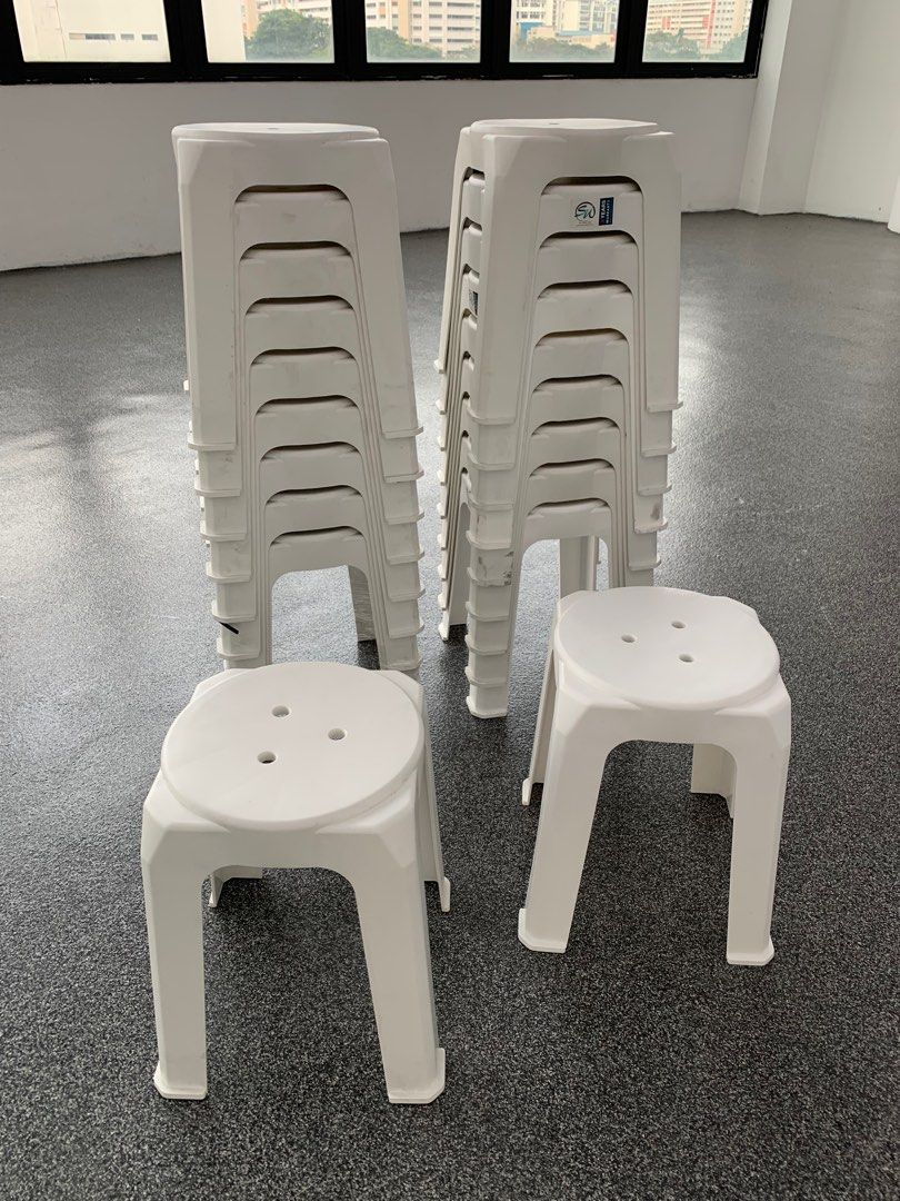 White stools/chairs for RENT, Lifestyle Services, Event & Party