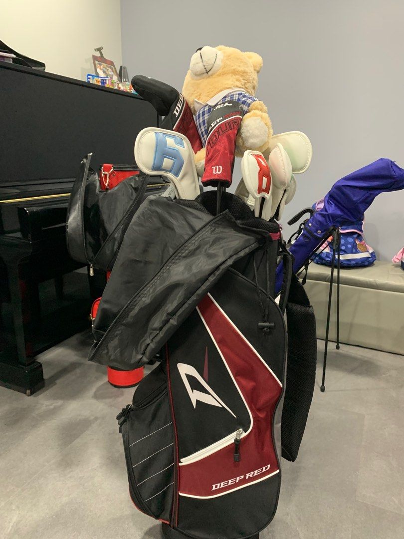 Wilson DEEP RED TOUR COMPLETE GOLF SET, Sports Equipment, Sports