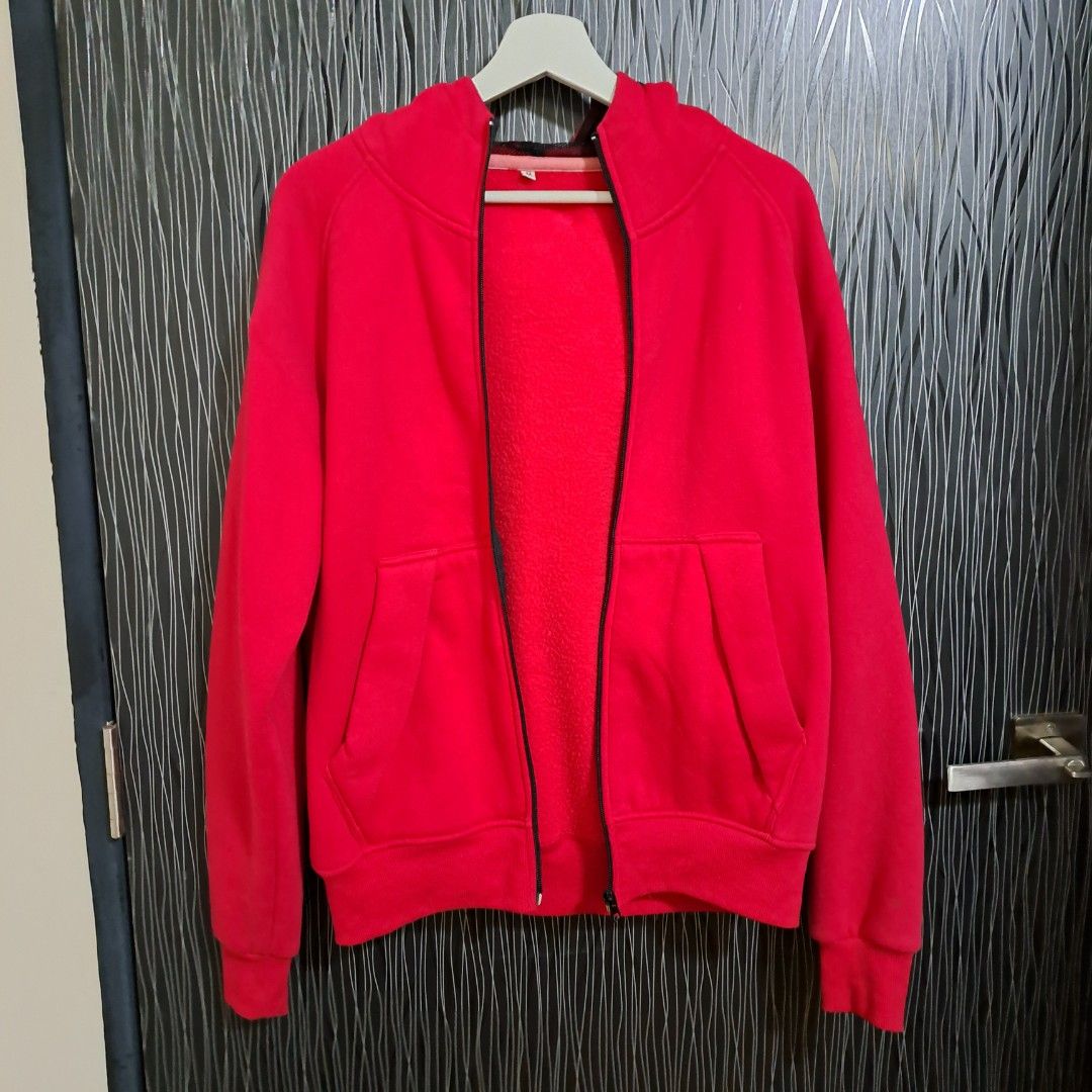 Red fleece jackets on sale