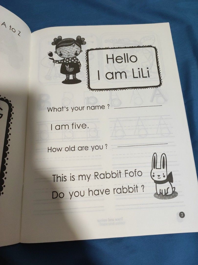 Workbook Trace and Learn ABC for children 3 to 7 years old, Hobbies ...