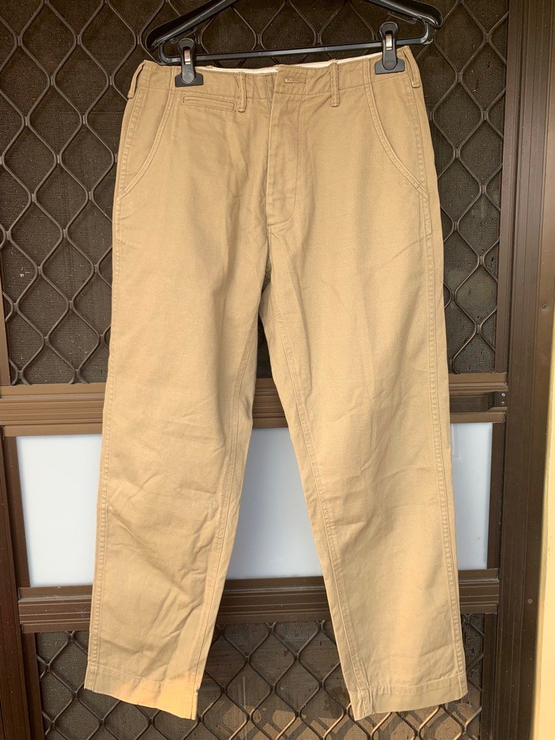 Workware 3 Days Union Military Chinos (Category: Chinos) located in Manila. Submitted by patrickbateman_ (Listing ID 1229493046, Image 1). Description: WORKWARE 3 Days Union Military Chinos Like new condition Waist: 30” actual; 28” on tag Outseam: 38” Inseam: 28” Rise: 11” Hem: 7 3/4” Thigh: 11 3/4” ₱1000 + sf.