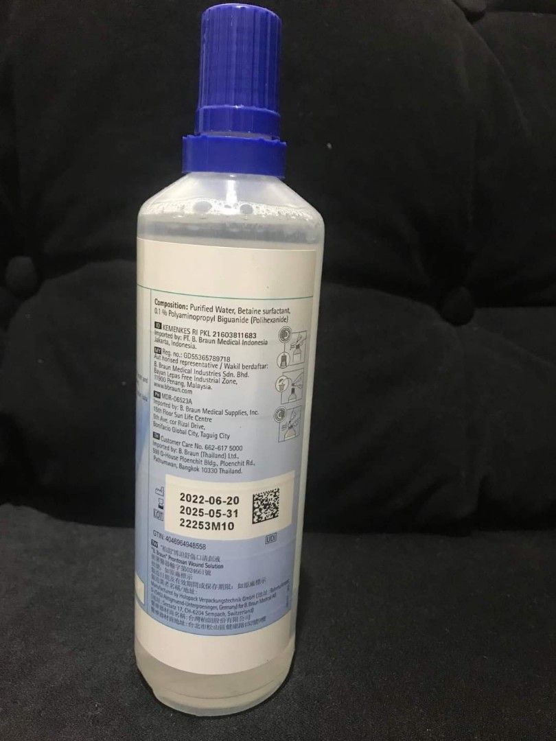 Wound irrigation solution, Beauty & Personal Care, Sanitizers & Disinfectants on Carousell