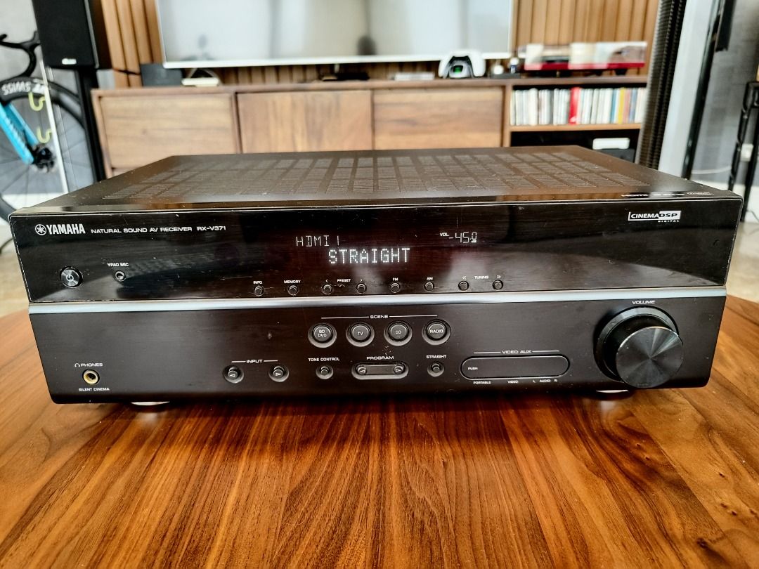 Yamaha AV Receiver RX V371 Home Theater Integrated Amplifier, Audio