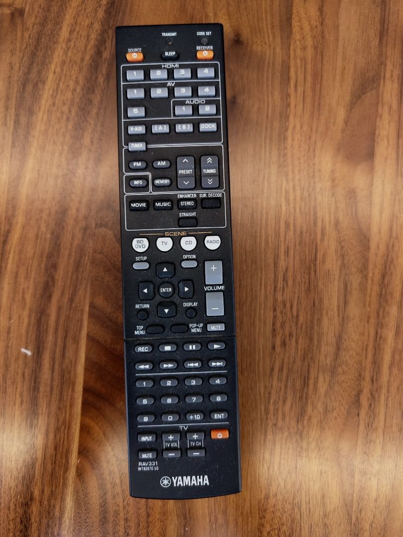 Yamaha AV Receiver RX V371 Home Theater Integrated Amplifier, Audio