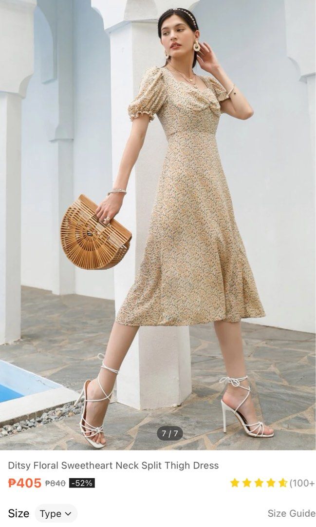 Zaful floral 2024 dress