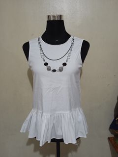 ZARA WHITE BLOUSE