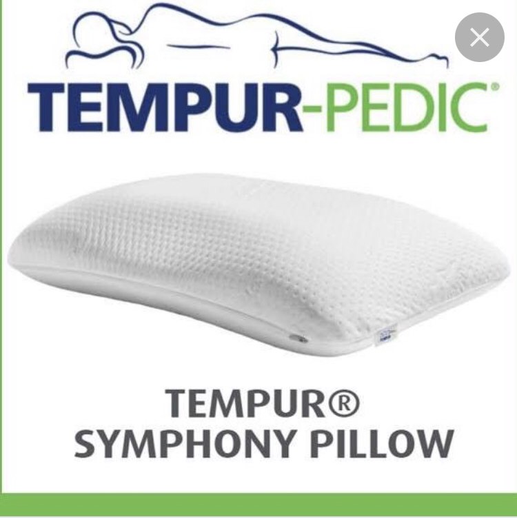 100 Authentic TEMPUR Symphony Pillow, Furniture & Home Living, Bedding