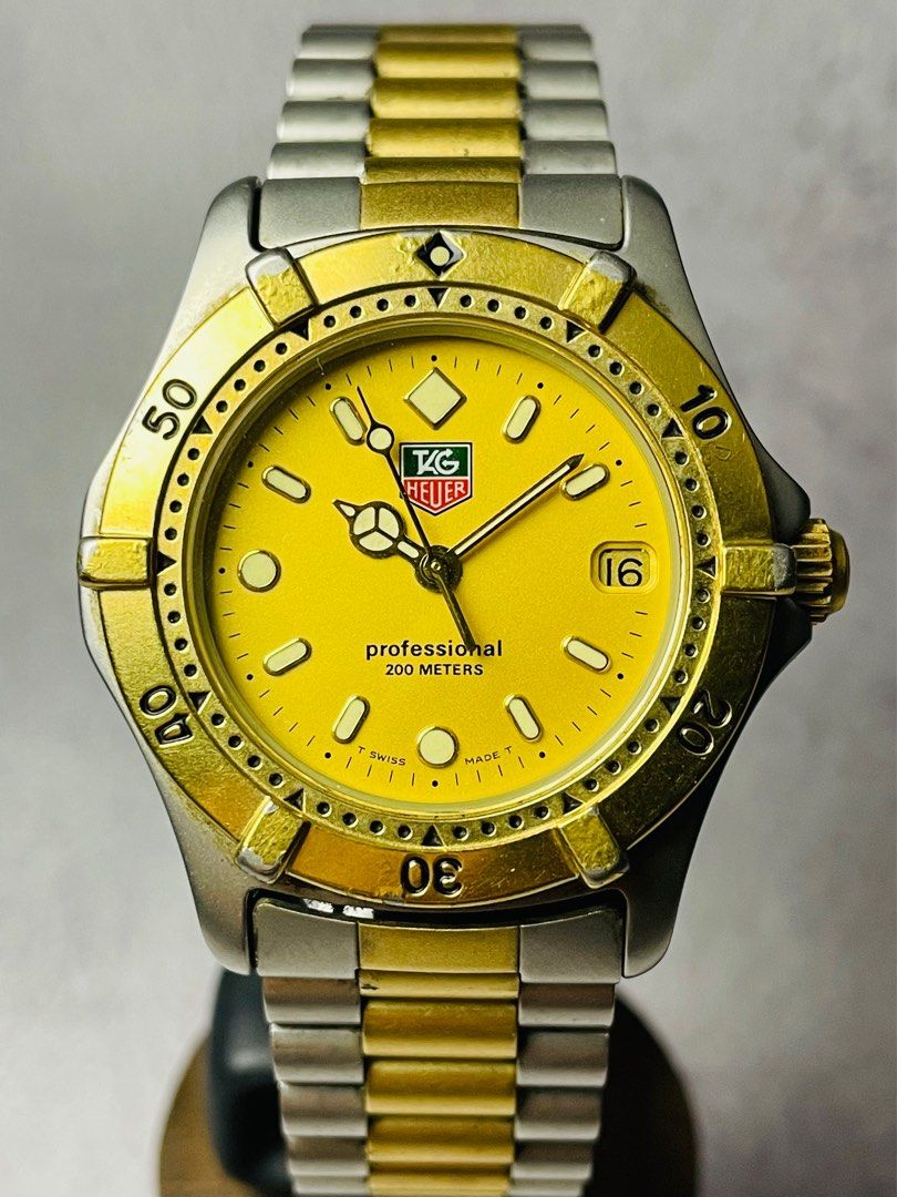 TAG+Heuer+Professional+Gold+Men%27s+Watch+-+964.013-2 for sale