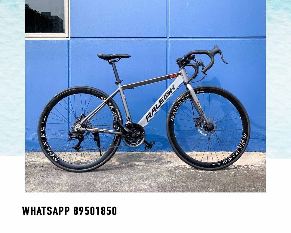 26 24 Speed Raleigh Road bike RL880 Hybrid Road Bicycle Racing Bike Drop bar 700c Straight
