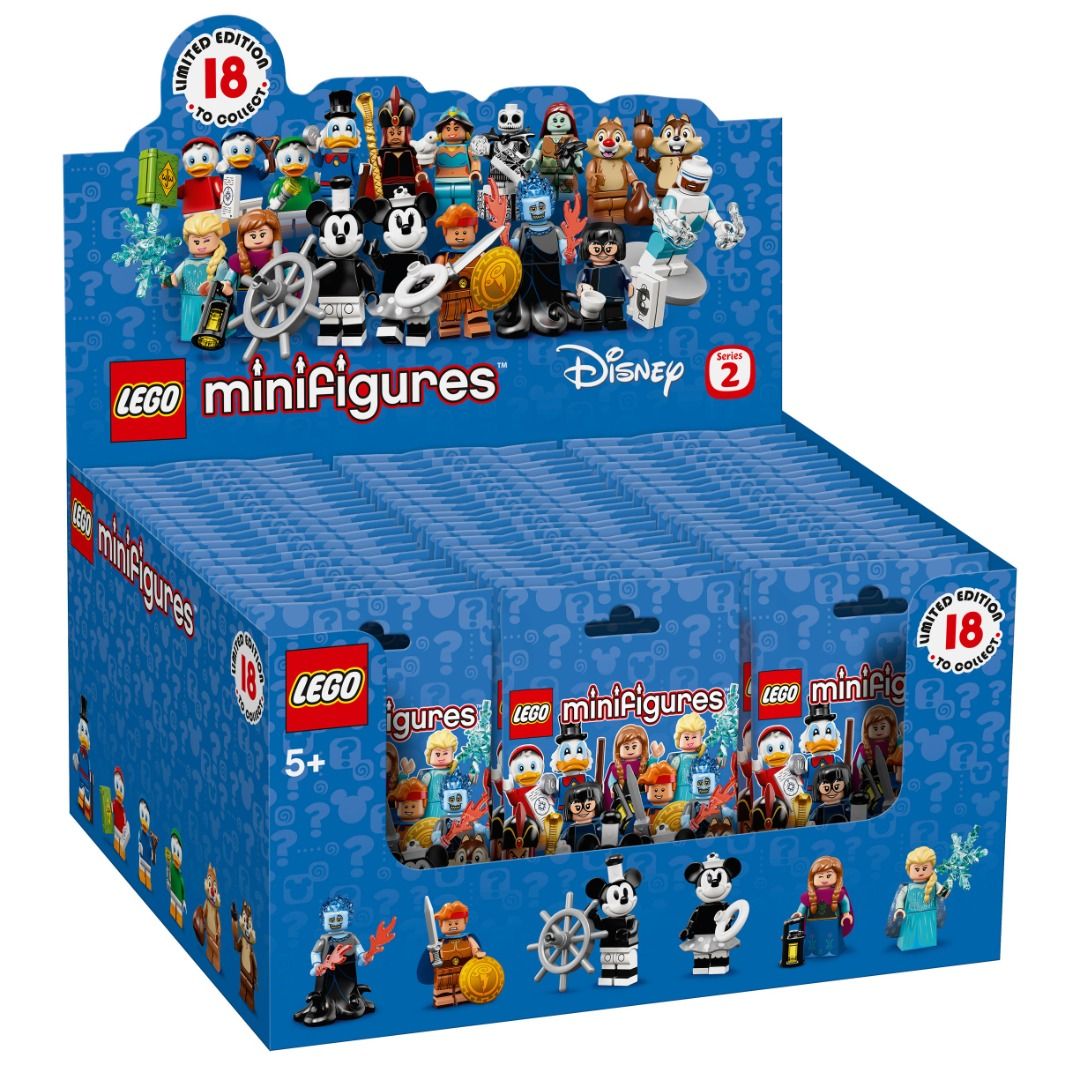 全新Lego 71024 Minifigure Disney Series 2 迪士尼共60件(啡盒原箱未