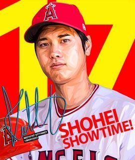 ANGELS SHOHEI OHTANI NPB SAMURAI JAPAN 2017 GOLD PLATINUM Limited