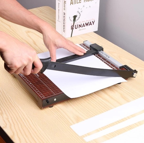 [SG] A4 Paper Cutter Trimmer Guillotine Ruler Precision Photo Portable ...