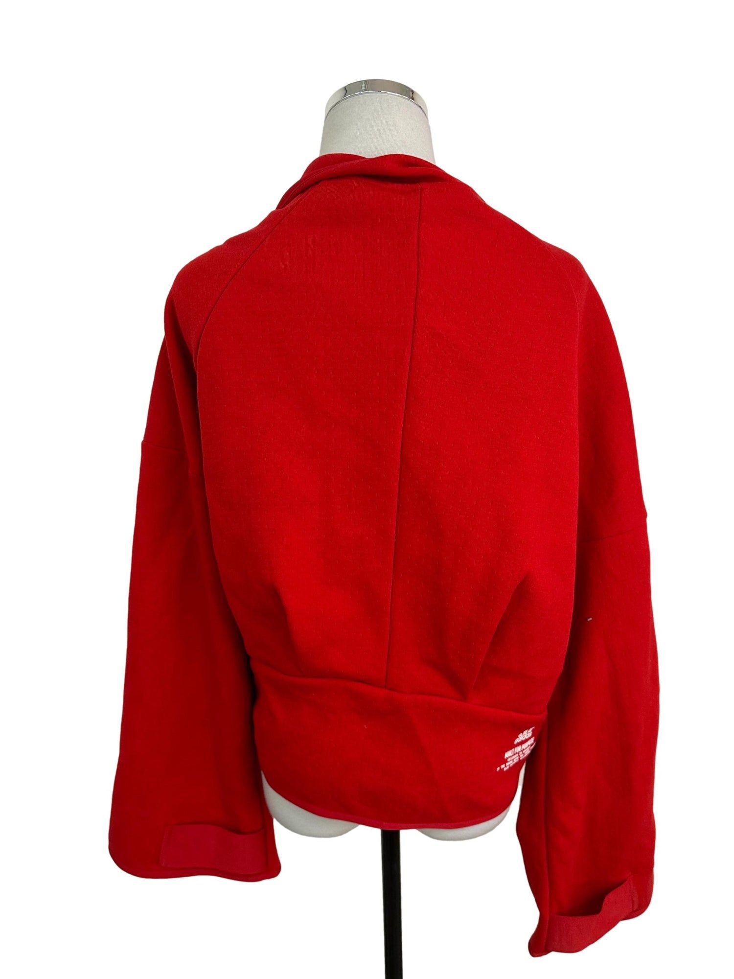 Red adidas bomber jacket sale