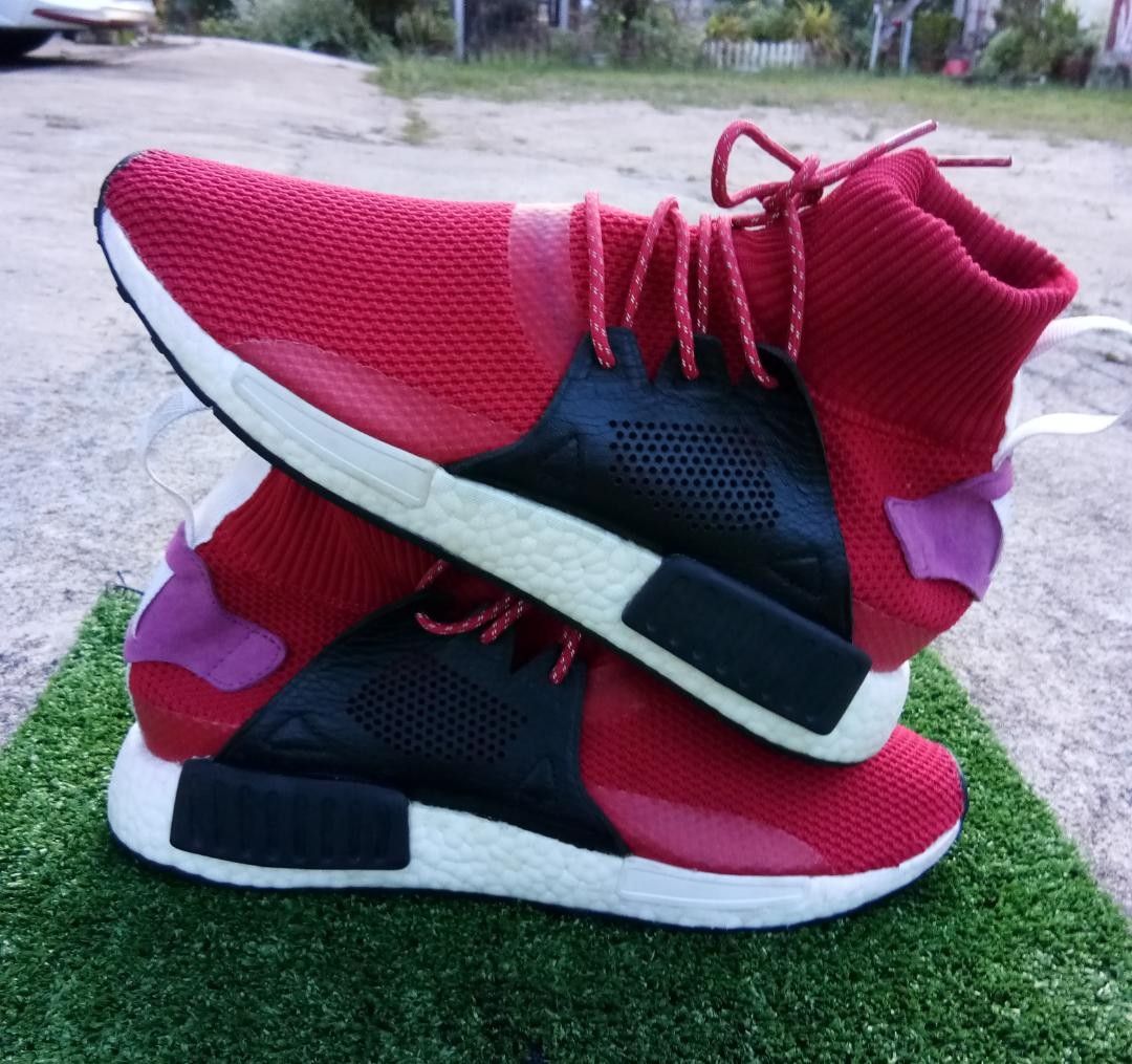 Nmd hot sale winter red