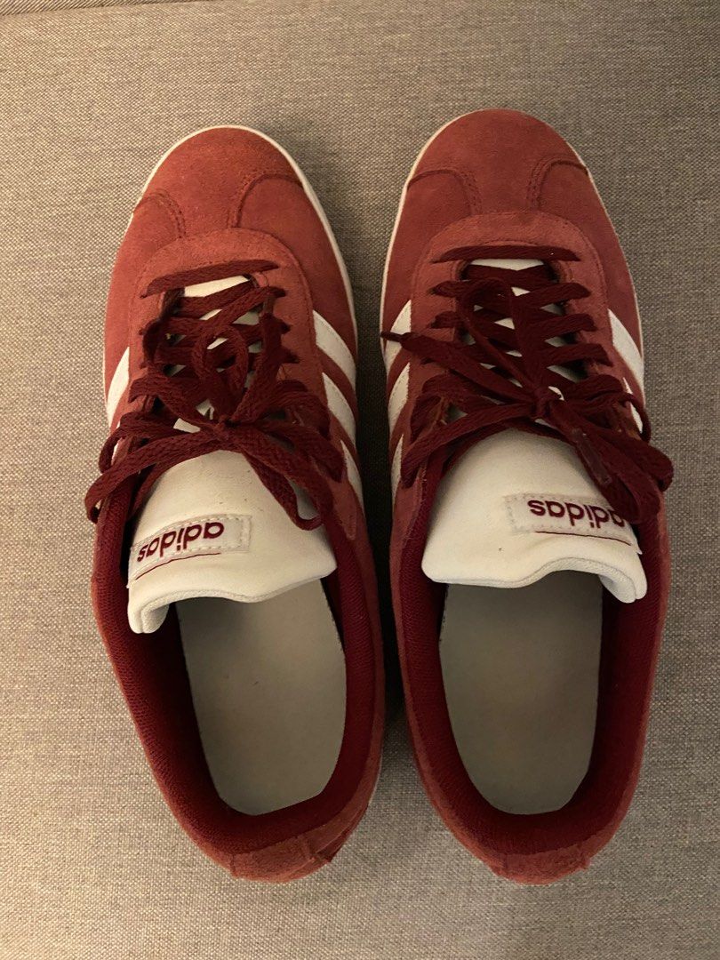 Adidas vl court top maroon