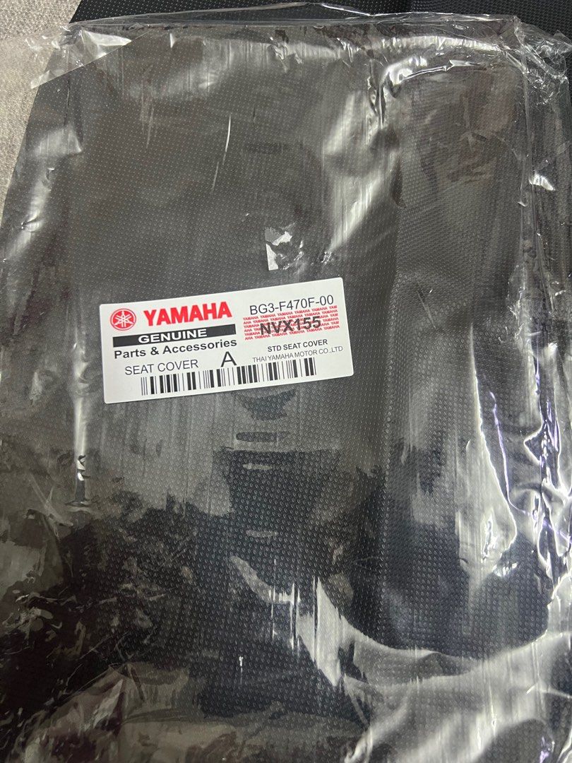 Aerox v1 seat cover, Motorcycles, Motorcycle Accessories on Carousell