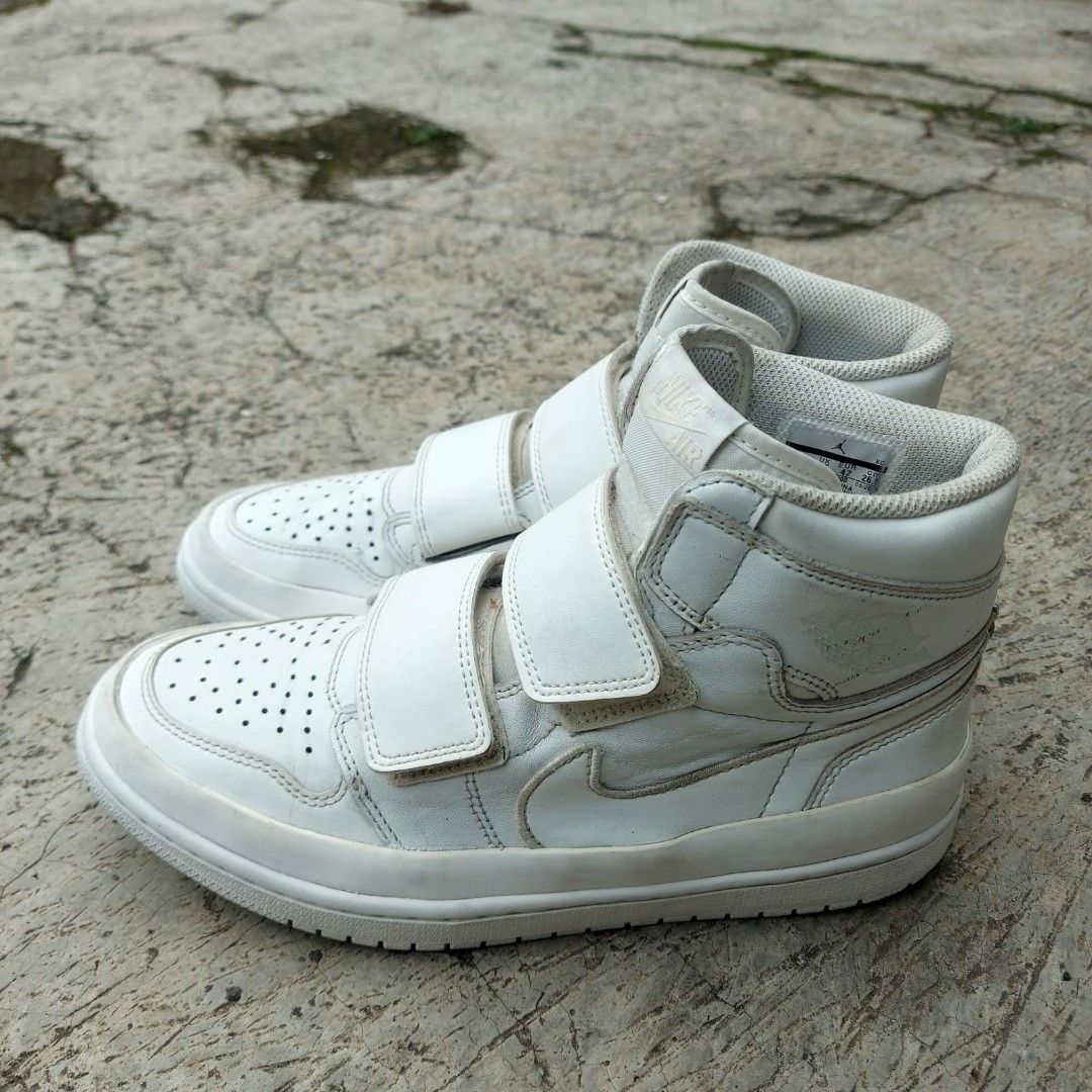 air jordan 1 retro high double strap white