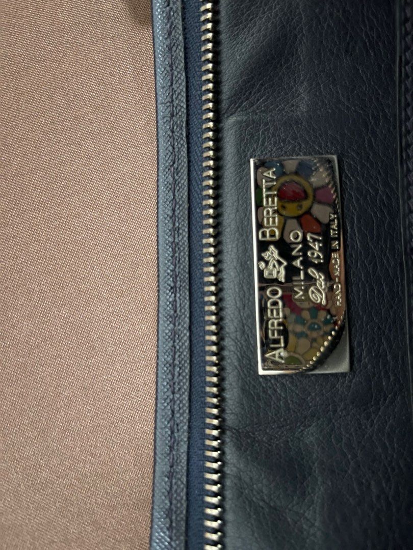 販売のものです 【ALFREDO BERETTA】Gold Leathar Tote メンズ | asca
