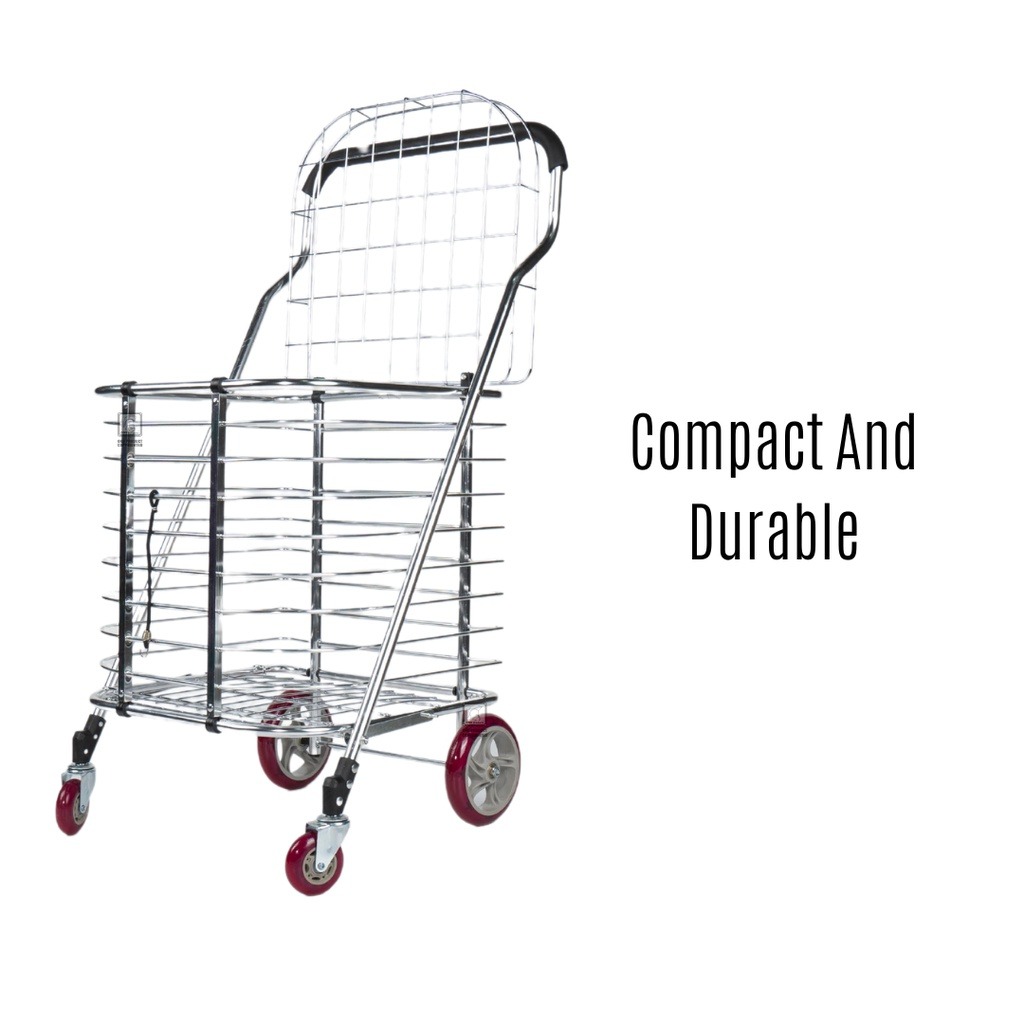 Aluminum Grocery Shopping Cart / Market Trolley Travel essential With