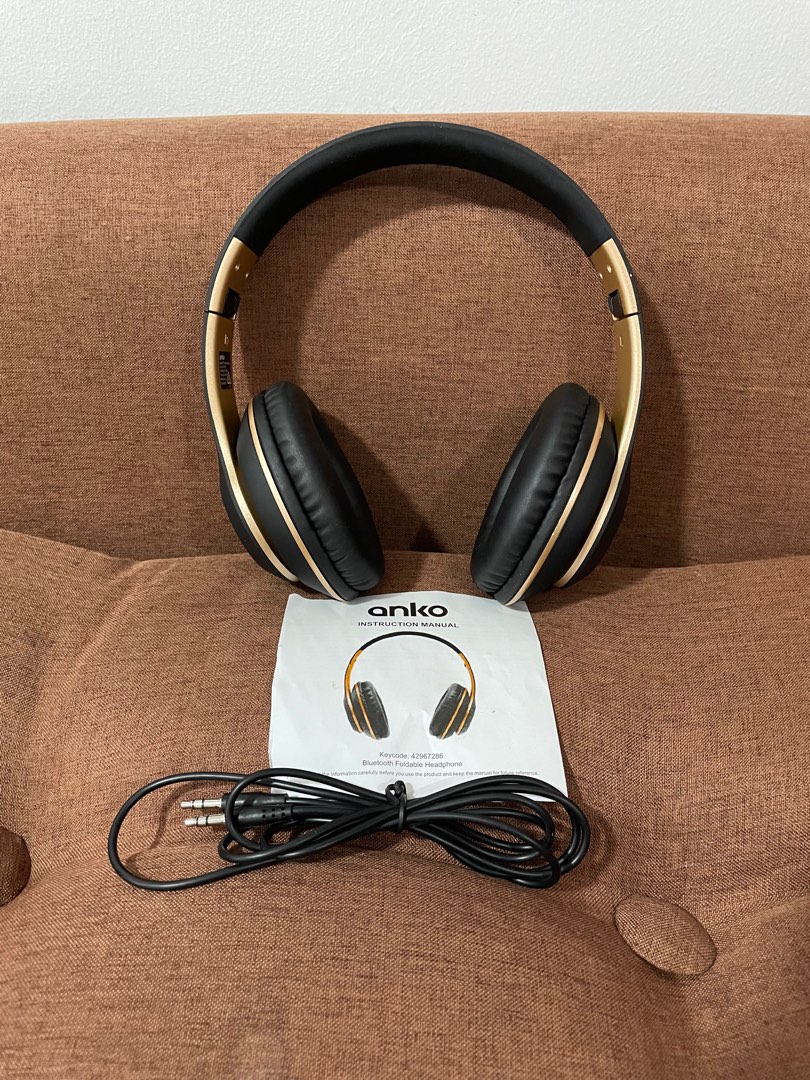 Anko bluetooth headphones best sale manual