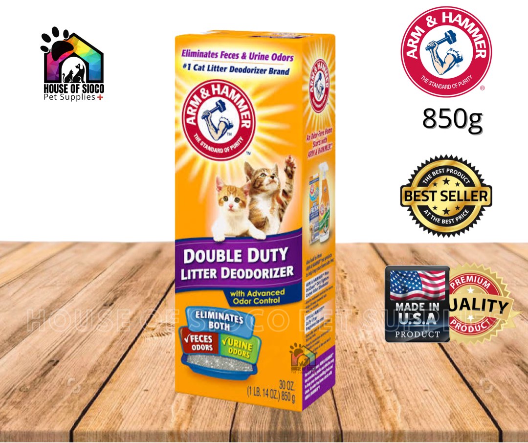 Arm & Hammer Double Duty Litter Deodorizer 850g on Carousell