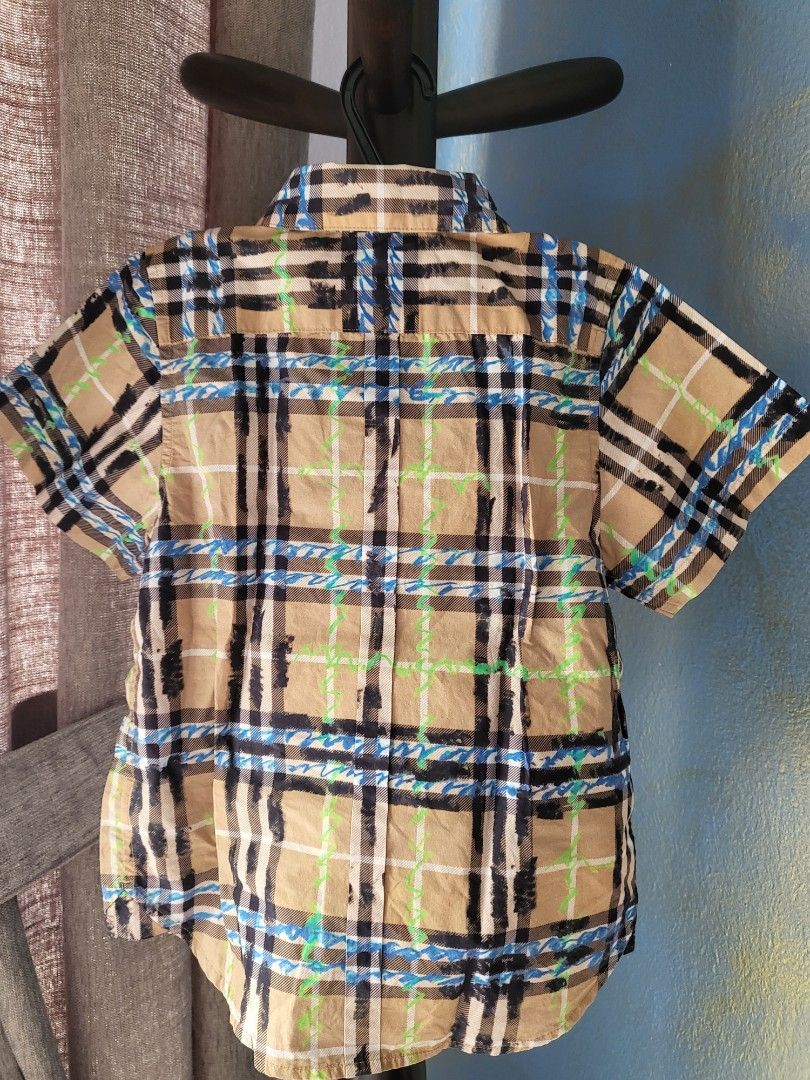 Burberry shirt 2025 authenticity check