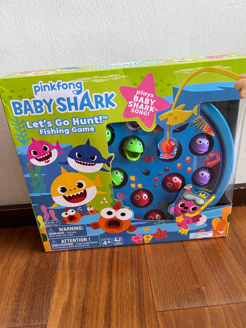 Baby Shark Fishing Game, Babies & Kids, Infant Playtime on Carousell