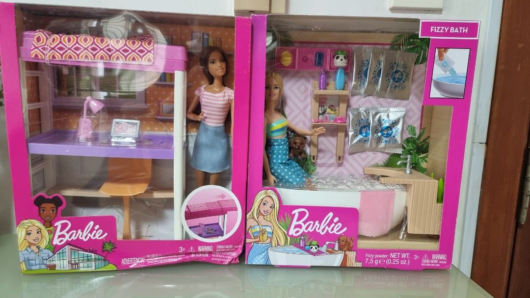 Barbie fizzy bath 2025 set