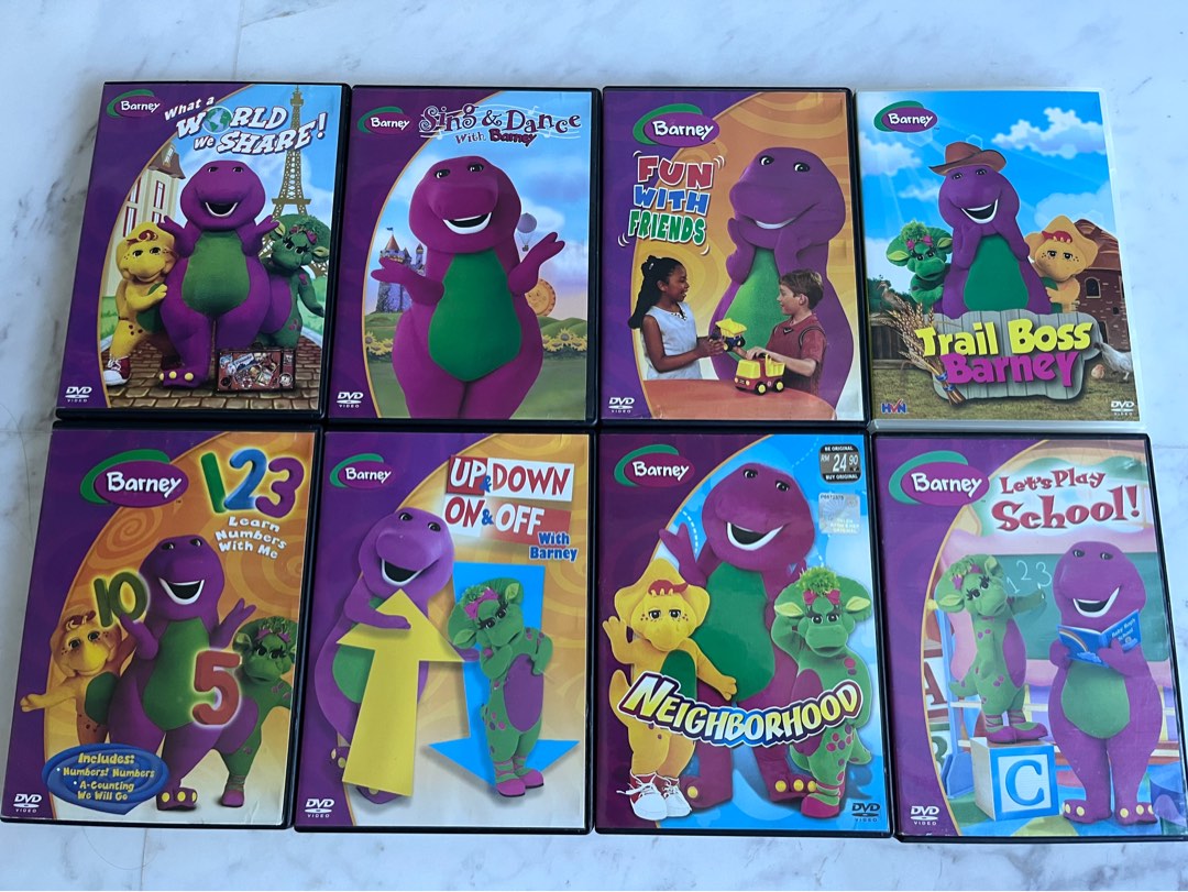 Barney DVD, Hobbies & Toys, Music & Media, CDs & DVDs on Carousell