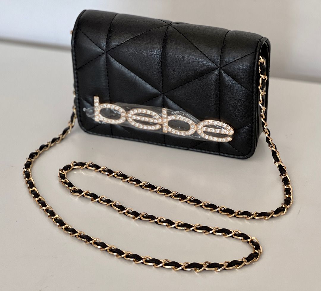 Bebe crossbody black on sale