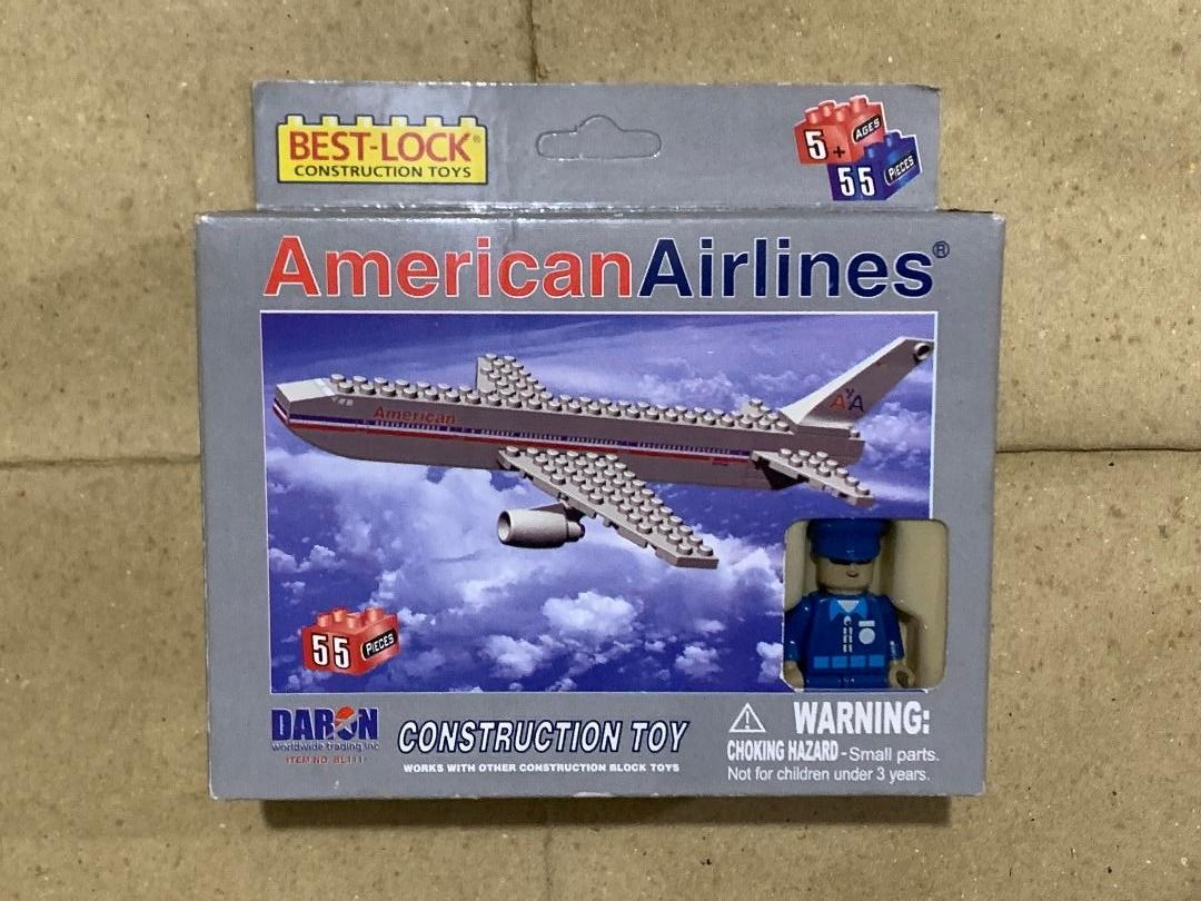 American airlines hot sale lego plane