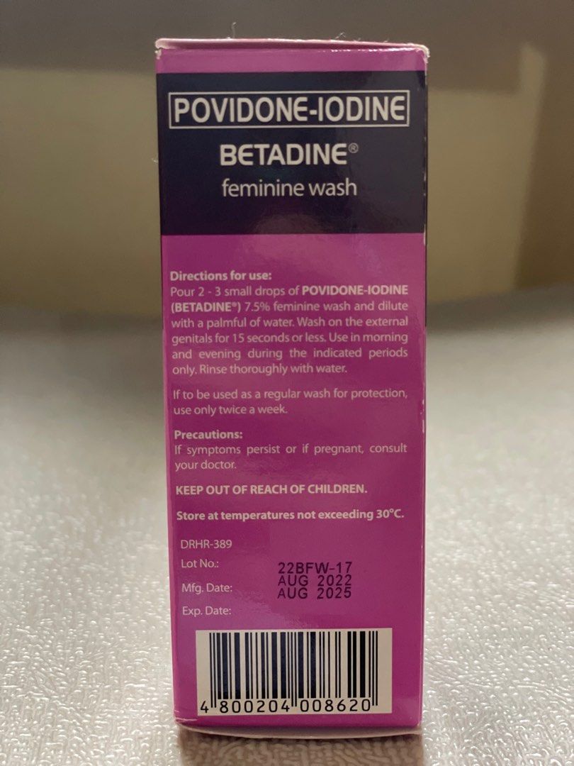 Betadine Feminine Wash on Carousell