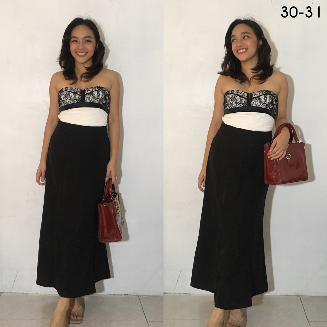 Semi formal shop long skirt