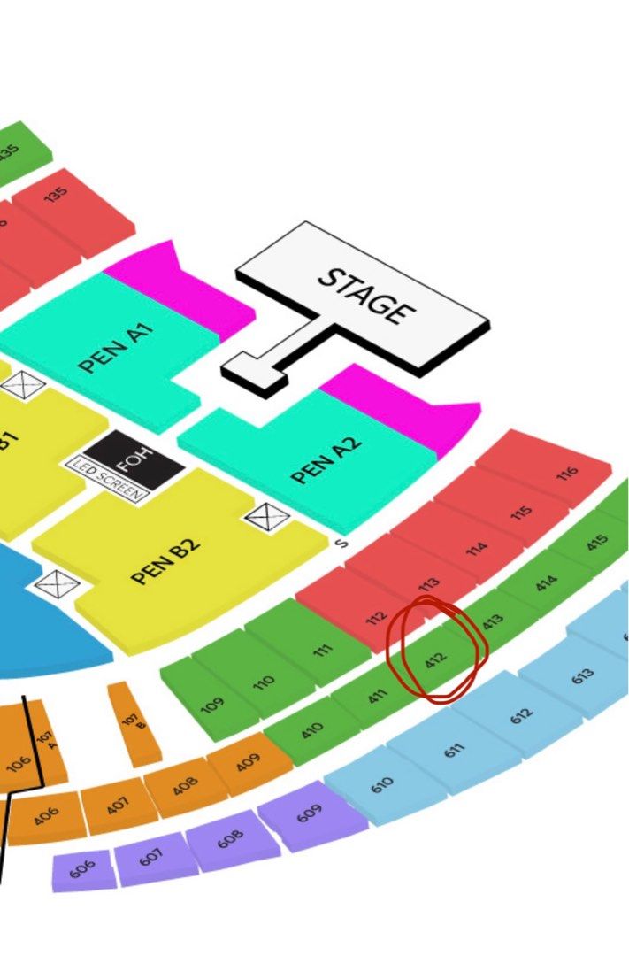 Cheapest Cat 6 BlackPink Concert Born Pink Singapore Cat 6 May 14