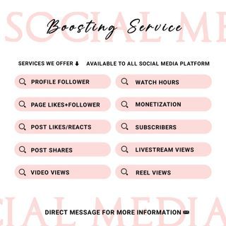 BOOSTING SERVICE