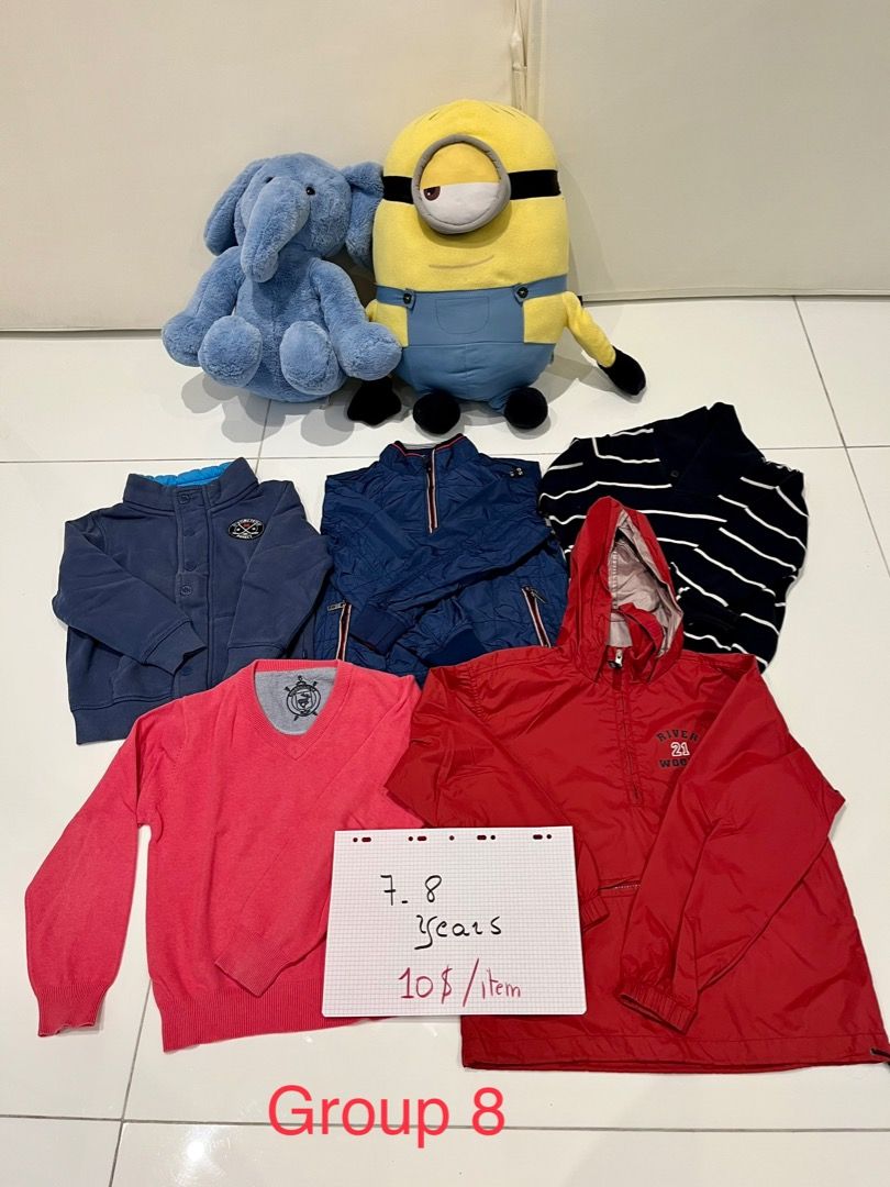 BOYS' CLOTHES 78 YEARS GROUP 8, Babies & Kids, Babies & Kids Fashion