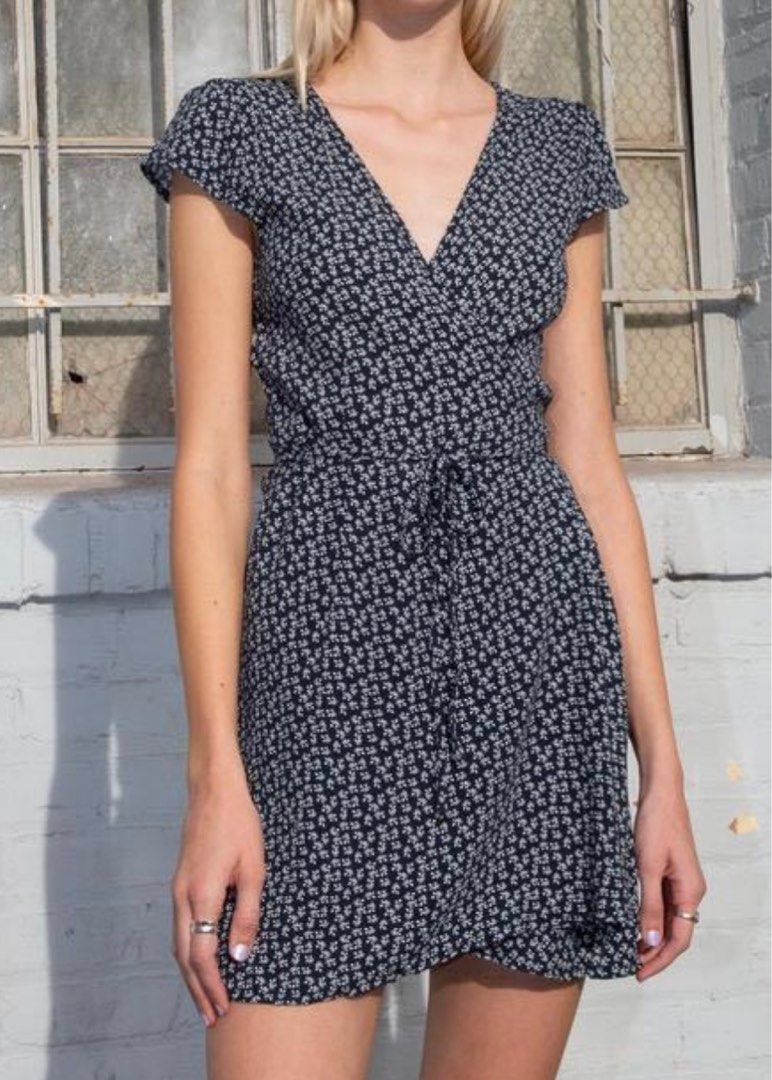 brandy melville wrap dress